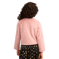 American Girl® x J.Crew Pink Faux-Fur Jacket for Girls