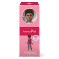 Truly Me™ 18-inch Doll #113 with curly dark-brown hair