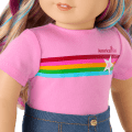 Truly Me™ 18-inch Doll #110 with wavy blonde hair