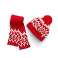 American Girl® x J.Crew Fair Isle Beanie & Scarf for 18-inch Dolls