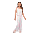 Raquel’s™ Coastal Stripes Pajamas for Girls & 18-inch Dolls