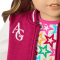 Truly Me™ 18-inch Doll #118 with curly caramel hair
