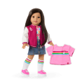 Truly Me™ 18-inch Doll #124, Accessories, Puppy & Doll Carrier