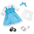 American Girl® Disney Princess Belle Blue Dress, Mrs. Potts, Chip & Accessories for 18-inch Dolls
