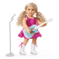 American Girl® x Megan Moroney Stage Outfit, Guitar & Mic Stand for 18-inch Dolls
