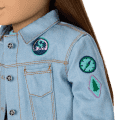 Daisy Davenport’s™ Jean Jacket & Accessories for 18-inch Dolls (Girl of the Year™ 2027)