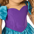 Courtney’s™ Party Dress, Caboodles® & Hair Accessories for 18-inch Dolls (Historical Characters)