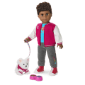 Truly Me™ 18-inch Doll #113, Puppy & Accessories AG™ Star Squad Bundle