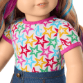 Truly Me™ 18-inch Doll #110 with wavy blonde hair