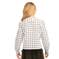 American Girl® x J.Crew Puff-Sleeve Polka-Dot Top for Girls