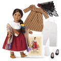 Josefina Montoya™ 18-inch Doll & Christmas Dress Bundle (Historical Characters)