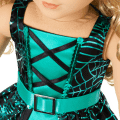 Witchy Webs Costume for 18-inch Dolls