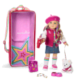 Truly Me™ 18-inch Doll #110, Accessories, Puppy & Doll Carrier