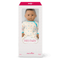 Bitty Baby® Doll #5 with dark-brown hair in Pastel Blue