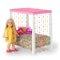 Julie’s™ Groovy Bed & Bedding for 18-inch Dolls (Historical Characters)