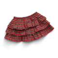 American Girl® x J.Crew Tiered Plaid Skirt for 18-inch Dolls