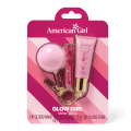 American Girl™ Lip Gloss Keychain Set for Girls