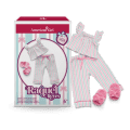 Raquel's™ Coastal Stripes Pajamas for 18-inch Dolls (Girl of the Year™ 2026)