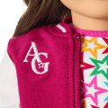 Truly Me™ 18-inch Doll #126 with wavy brown hair