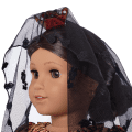 Josefina’s™ Christmas Dress & Mantilla for 18-inch Dolls (Historical Characters)