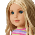 Long Hair Looks™ by Truly Me™ 18-inch Doll #133 & hair accessories