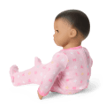 Bitty Baby® Doll #5 with dark-brown hair in Pastel Pink