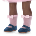 American Girl® x Harlem’s Fashion Row Cherry Blossom Couture Buttoned-Up Bows Top & Skirt for 18-inch Dolls