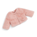 American Girl® x J.Crew Pink Faux-Fur Jacket for 18-inch Dolls