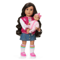 Little Bitty Baby™ 7.75-inch Doll with brown hair