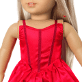 July Ruby Beauty Outfit for 18-inch Dolls
