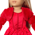 July Ruby Beauty Outfit for 18-inch Dolls