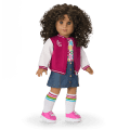 Truly Me™ 18-inch Doll #132, Puppy, Mini Backpack & Accessories AG™ Star Squad Bundle