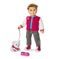 Truly Me™ 18-inch Doll #104 with straight caramel hair