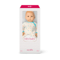 Bitty Baby® Doll #6 in Pastel Blue + Bear Friend & Board Book