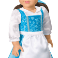 American Girl® Disney Princess Belle Blue Dress, Mrs. Potts, Chip & Accessories for 18-inch Dolls