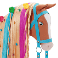 Chestnut Charm Horse & Western Flowers Denim Jumpsuit for 18-inch Dolls