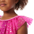 Pink Party-Ready Dress for Little Girls (Bitty Baby®)