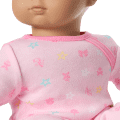 Bitty Baby® Doll #5 with dark-brown hair in Pastel Pink
