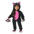 Claws & Cuddles Cat Costume for 18-inch Dolls