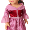 Disney Princess Belle Winter Dress & Cape Outfit for 18-inch Dolls by American Girl®