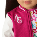 Truly Me™ 18-inch Doll #124 with straight black-brown hair