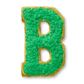 AG™ Letter B Stick-On Patch