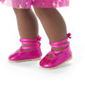 Pink Party-Ready Dresses for Girls & 18-inch Dolls