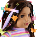 Long Hair Looks™ by Truly Me™ 18-inch Doll #134 & hair accessories