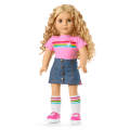 Truly Me™ 18-inch Doll #115 with curly blonde hair