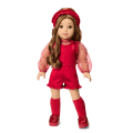 January Garnet Glam Outfit for 18-inch Dolls