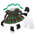 Addy’s™ Tartan Plaid Dress for 18-inch Dolls (Historical Characters)