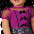 Bows & Blooms Outfit for 18-inch Dolls