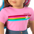 Truly Me™ 18-inch Doll #101 with wavy caramel hair