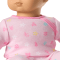 Bitty Baby® Doll #4 with black hair in Pastel Pink